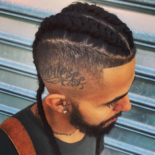 16-two-braids-and-fade-for-men
