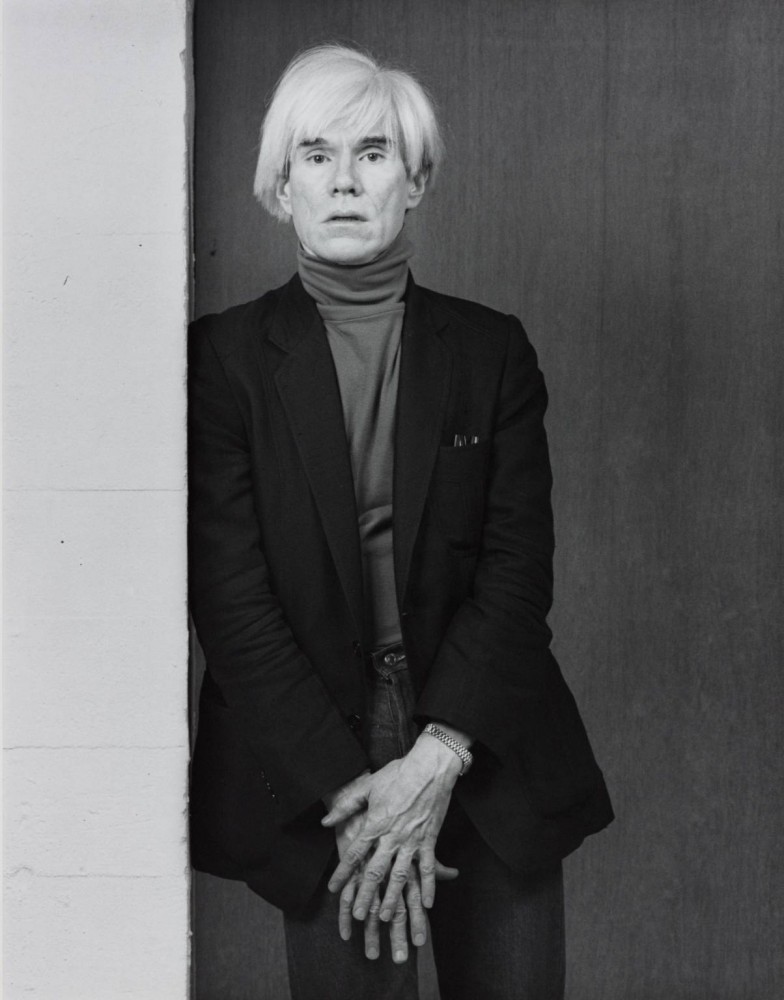 Andy Warhol 1983 by Robert Mapplethorpe 1946-1989