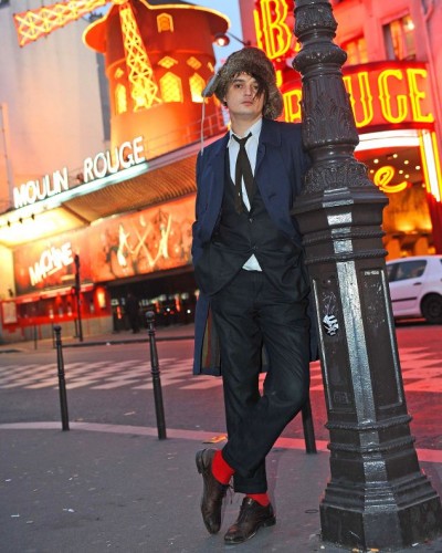 Picture Craig Hibbert 16-11-12 Pete Doherty at the Moulin Rouge, Paris, where he now lives.